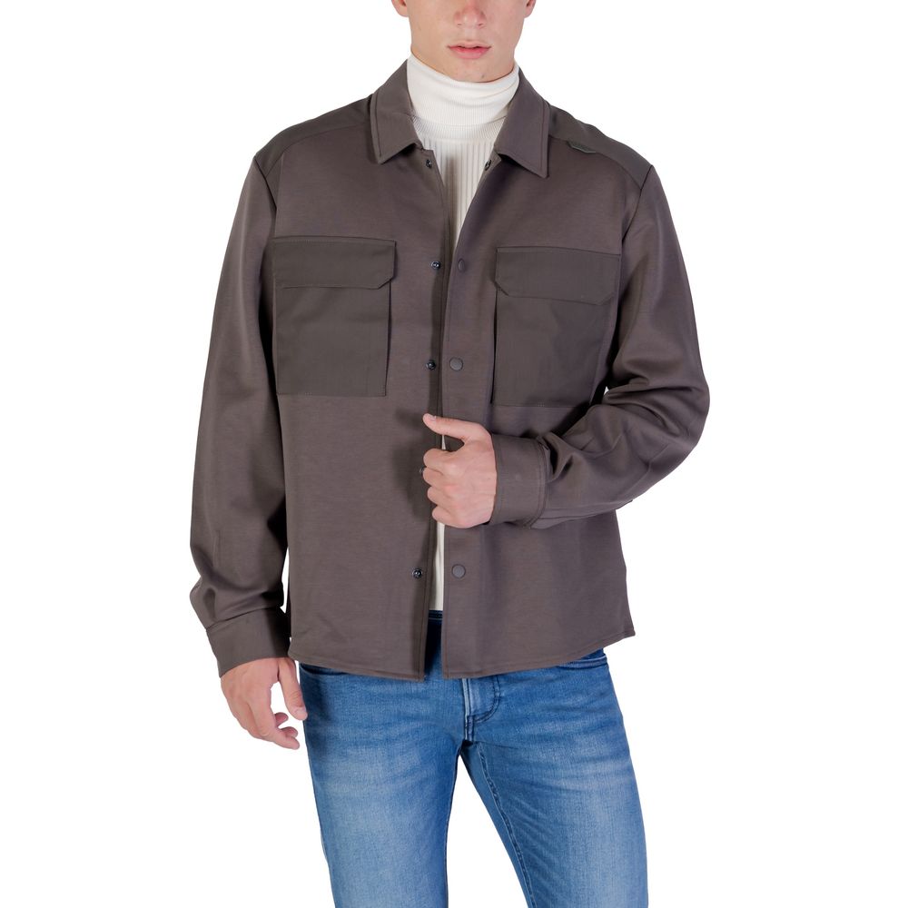Antony Morato Green Denim Shirt Antony Morato