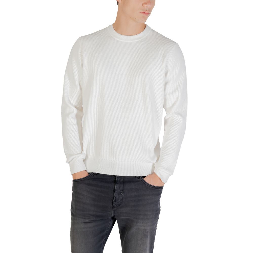 Antony Morato Beige Polyester Sweatshirt Antony Morato