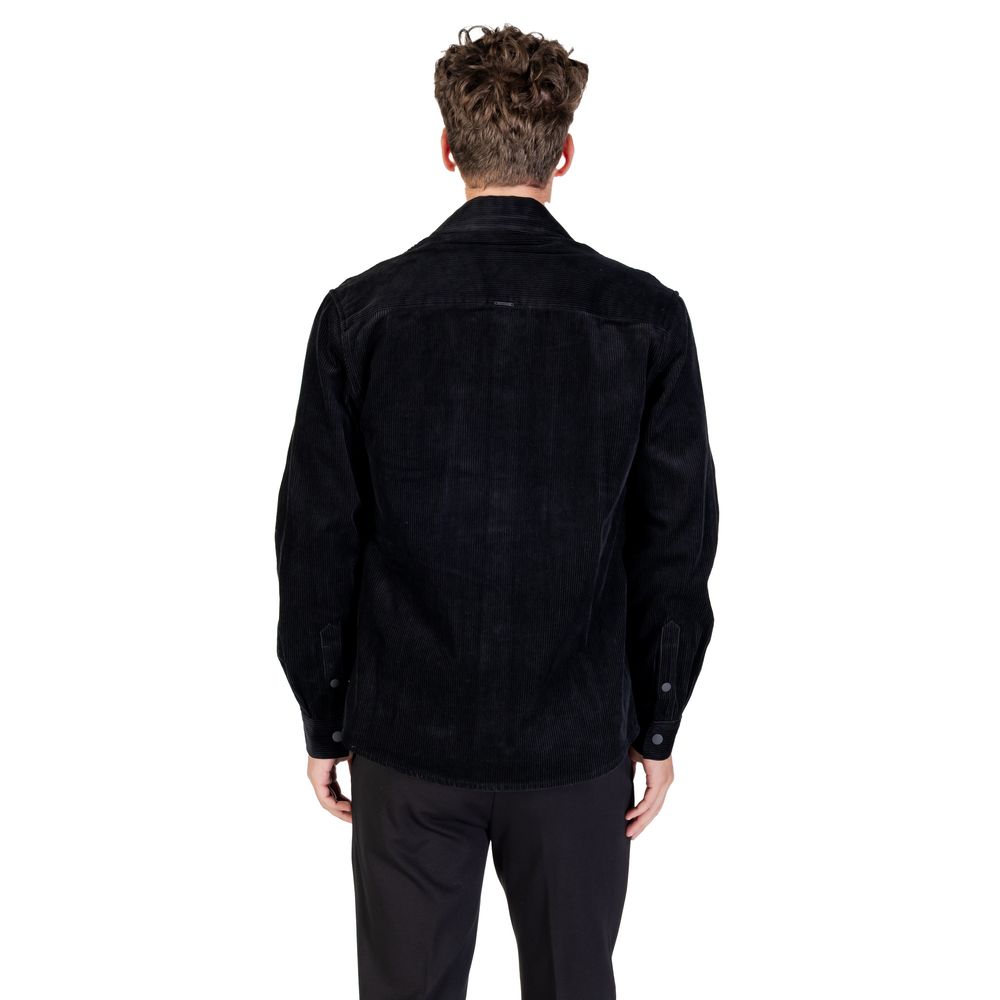 Antony Morato Black Cotton Shirt Antony Morato