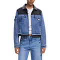 Desigual Blue Cotton Denim Jacket Desigual