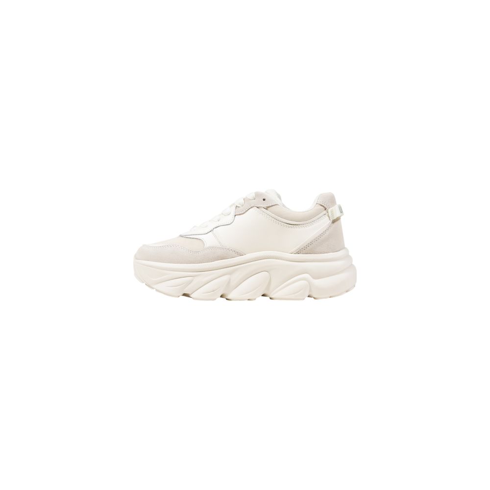 Liu Jo White Artificial Leather Chunky Sneakers Liu Jo