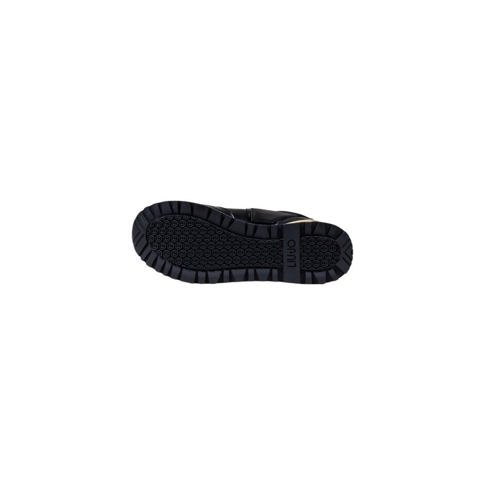 Liu Jo Black Artificial Leather Platform Sneakers Liu Jo