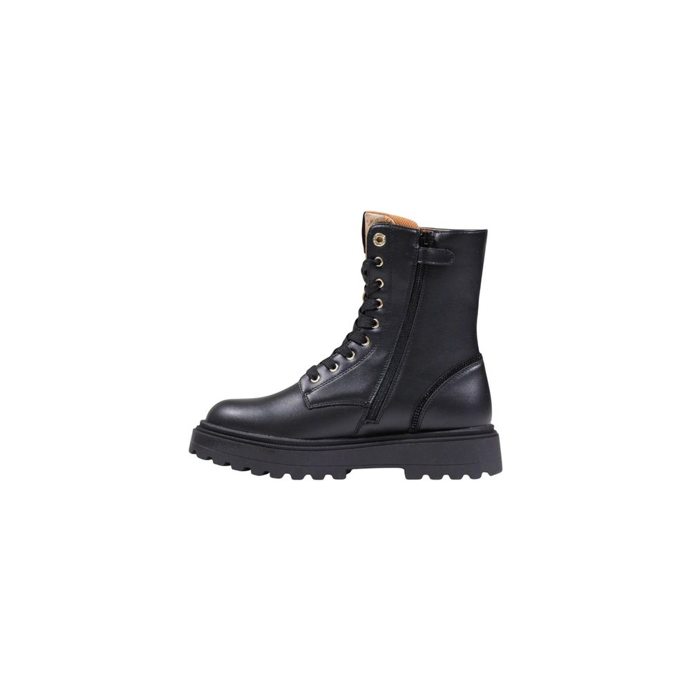 Alviero Martini Prima Classe Black Polyethylene Lace-Up Boots Alviero Martini Prima Classe