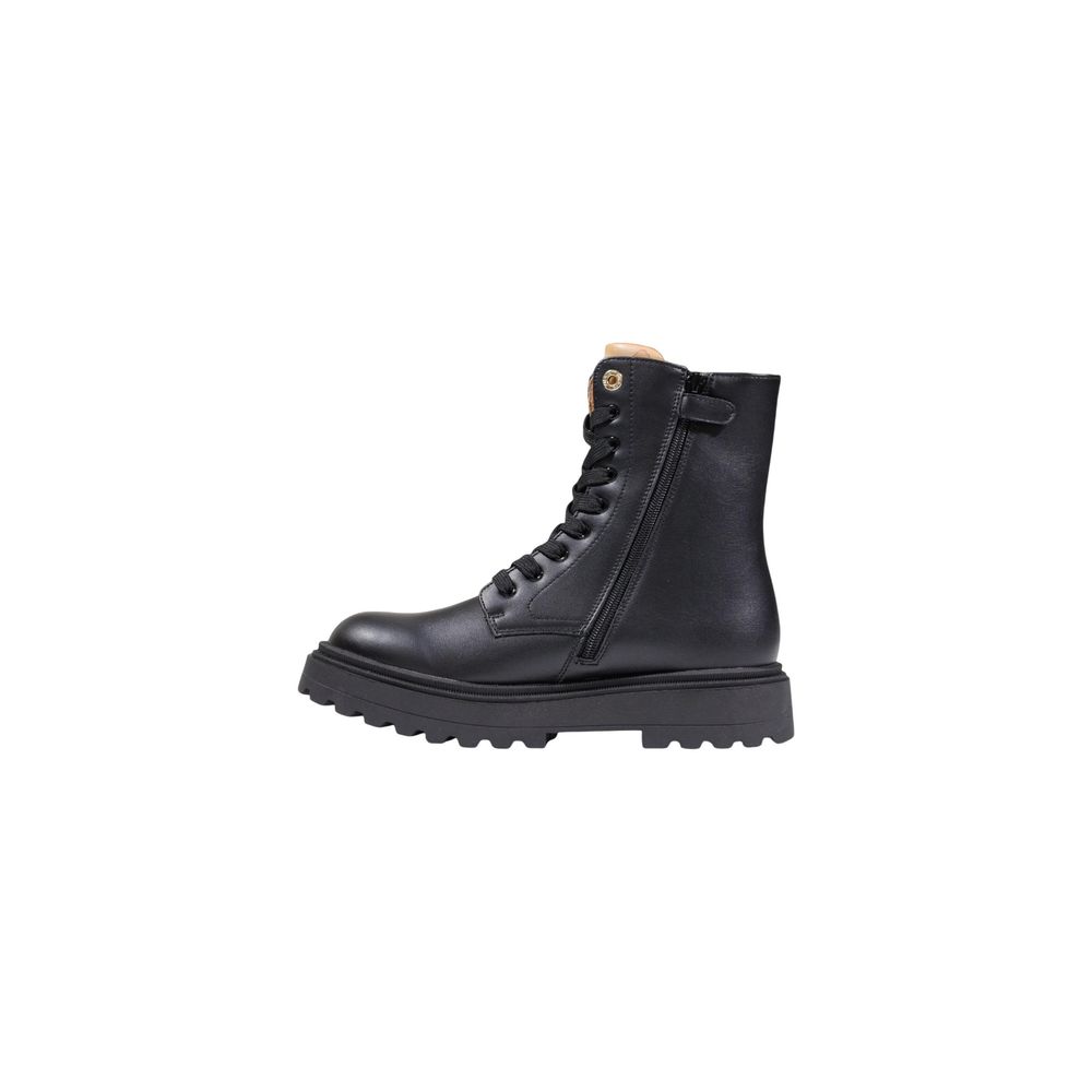 Alviero Martini Prima Classe Black Polyethylene Lace-Up Boots Alviero Martini Prima Classe