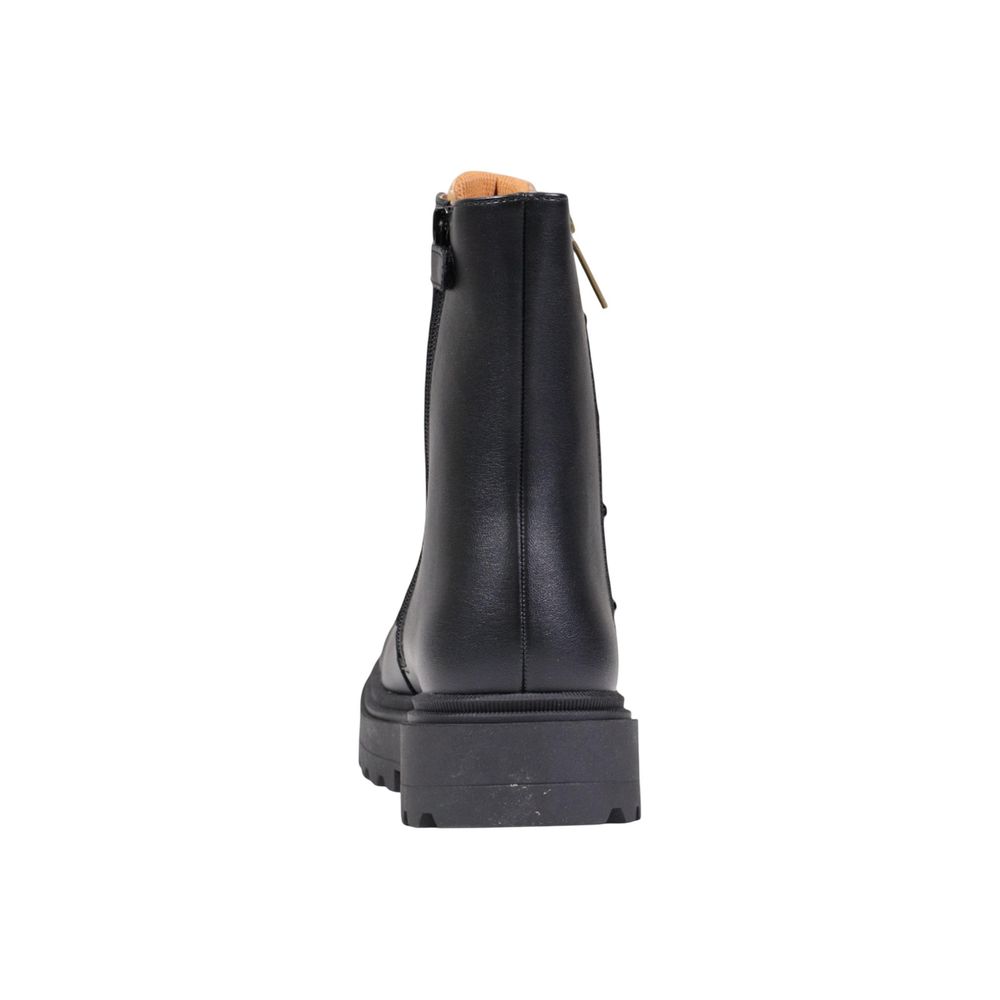 Alviero Martini Prima Classe Black Polyethylene Lace-Up Boots Alviero Martini Prima Classe