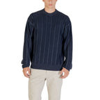 Hugo Boss Blue Cotton Sweatshirt Hugo Boss