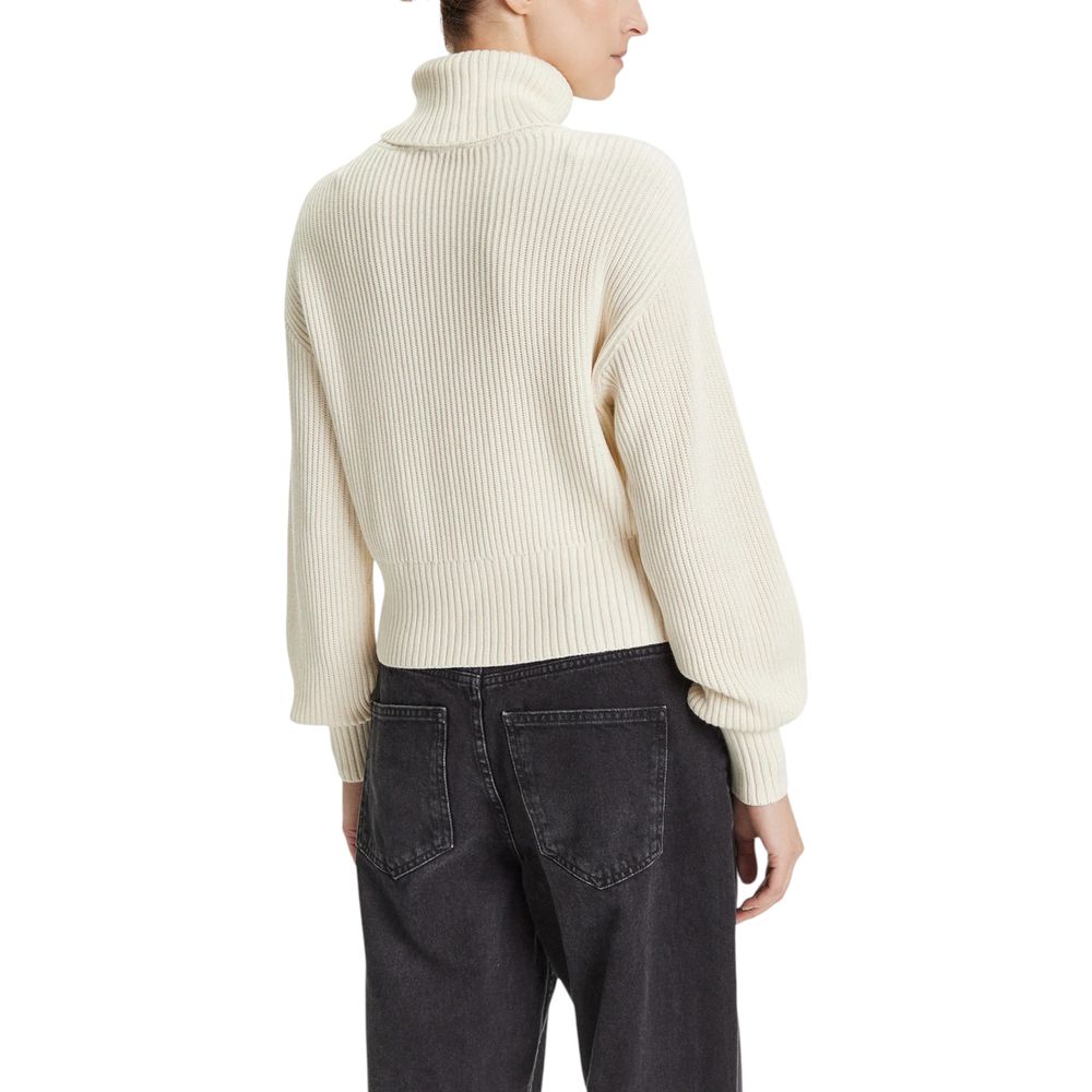 Calvin Klein Jeans Beige Cotton Sweatshirt Calvin Klein Jeans