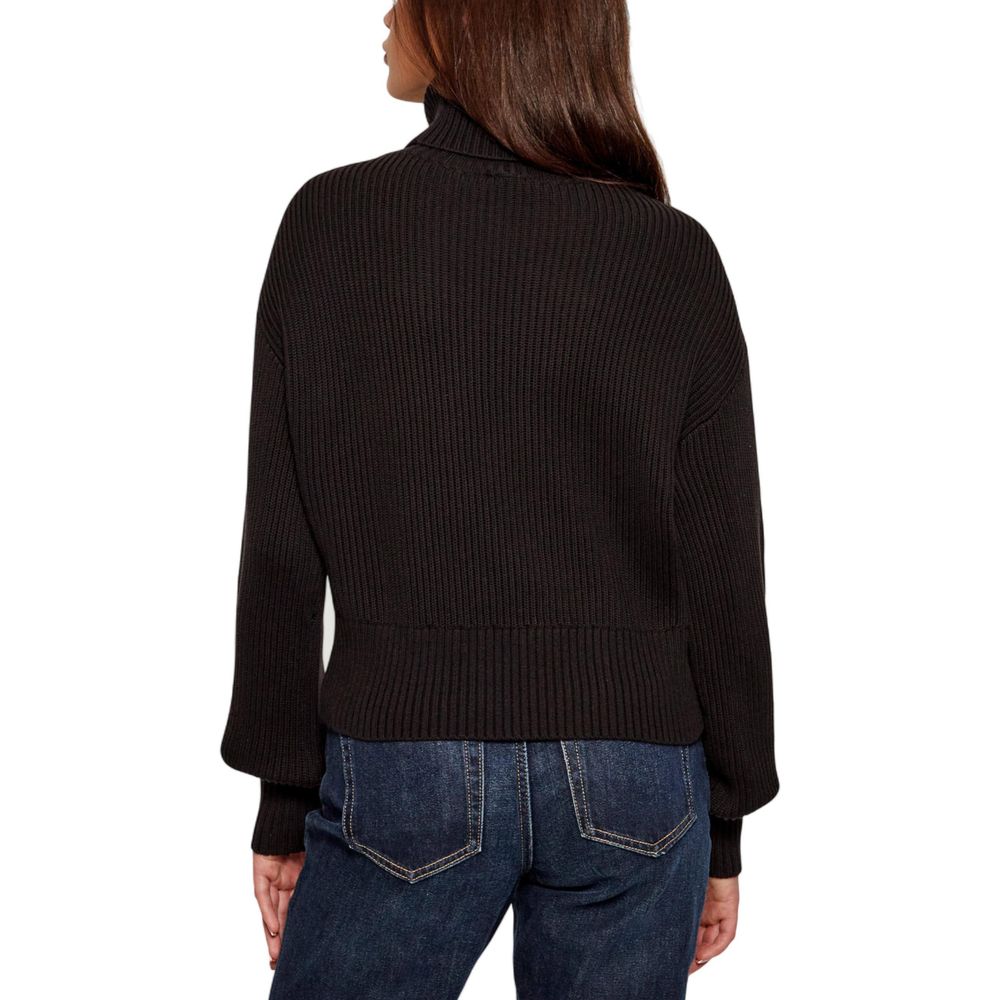 Calvin Klein Jeans Black Cotton Sweatshirt Calvin Klein Jeans