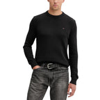 Tommy Hilfiger Jeans Black Organic Cotton Sweatshirt Tommy Hilfiger Jeans