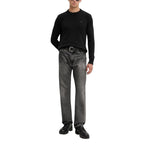 Tommy Hilfiger Jeans Black Organic Cotton Sweatshirt Tommy Hilfiger Jeans