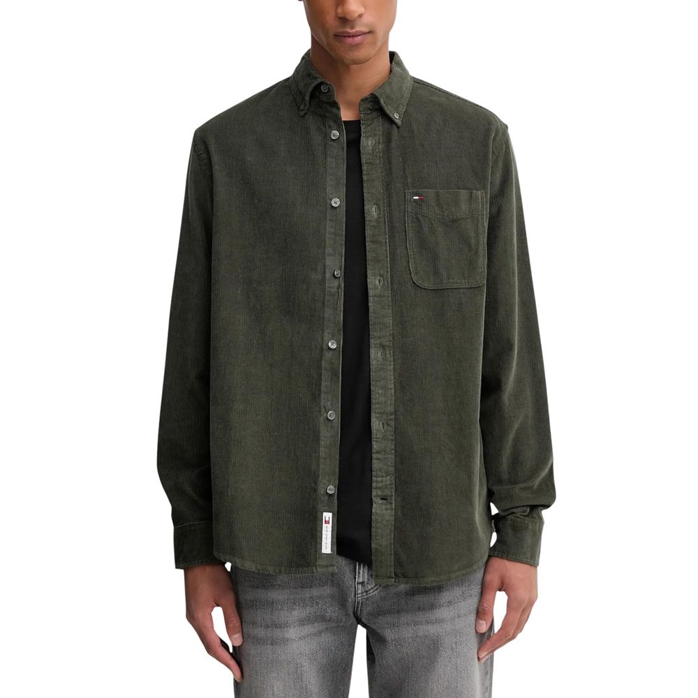 Tommy Hilfiger Jeans Bicolor Denim Shirt Tommy Hilfiger Jeans