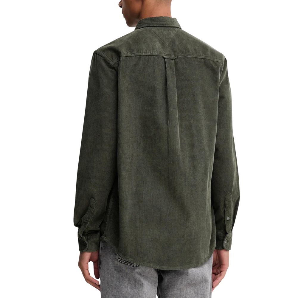 Tommy Hilfiger Jeans Bicolor Denim Shirt Tommy Hilfiger Jeans