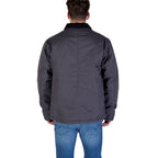 Tommy Hilfiger Jeans Gray Recycled Cotton Denim Jacket Tommy Hilfiger Jeans