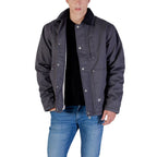 Tommy Hilfiger Jeans Gray Recycled Cotton Denim Jacket Tommy Hilfiger Jeans
