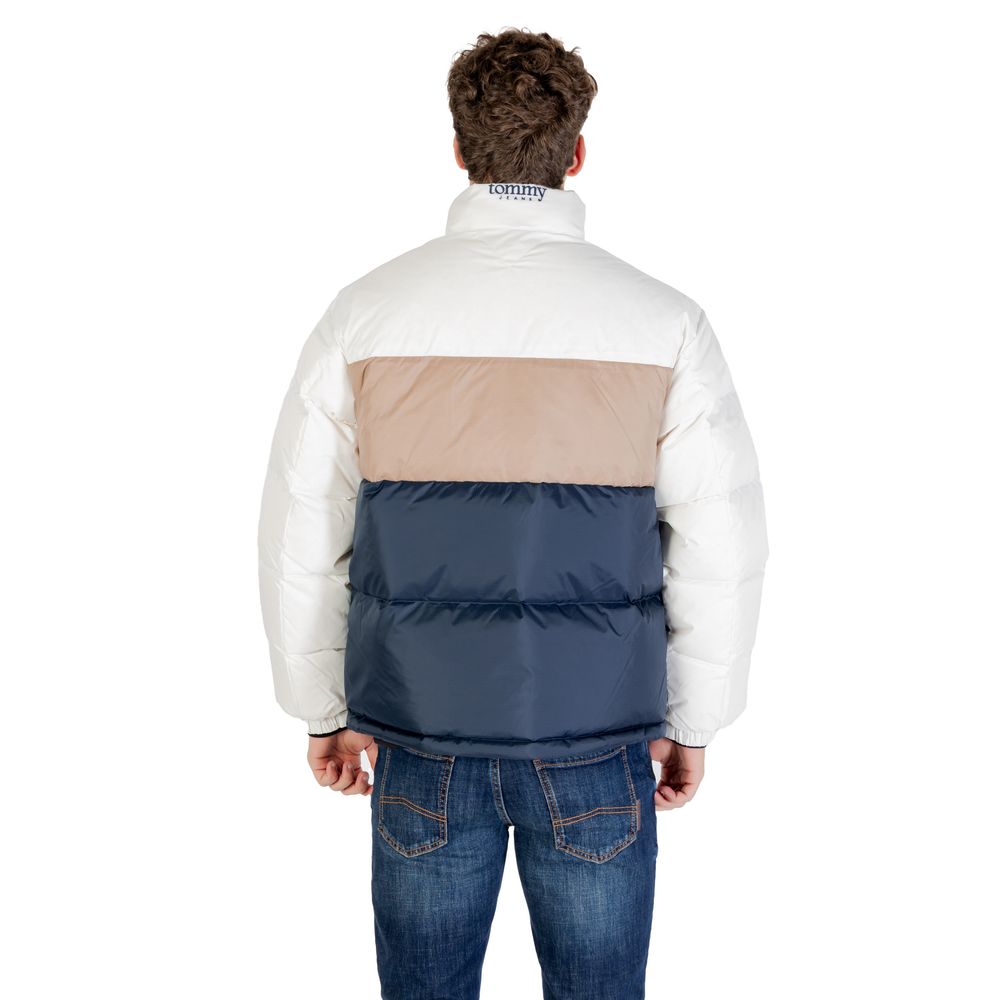 Tommy Hilfiger Jeans Cream Recycled Polyester Bomber Tommy Hilfiger Jeans