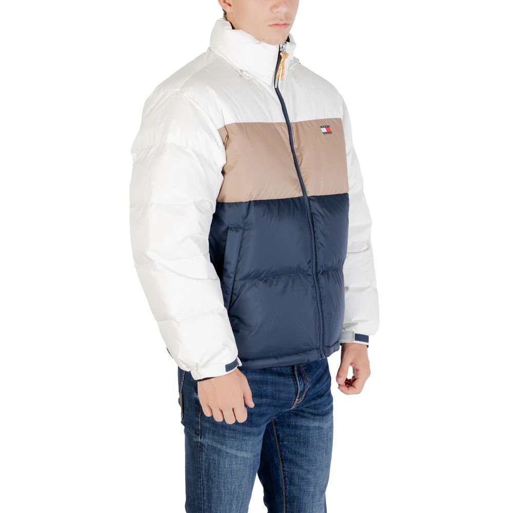 Tommy Hilfiger Jeans Cream Recycled Polyester Bomber Tommy Hilfiger Jeans