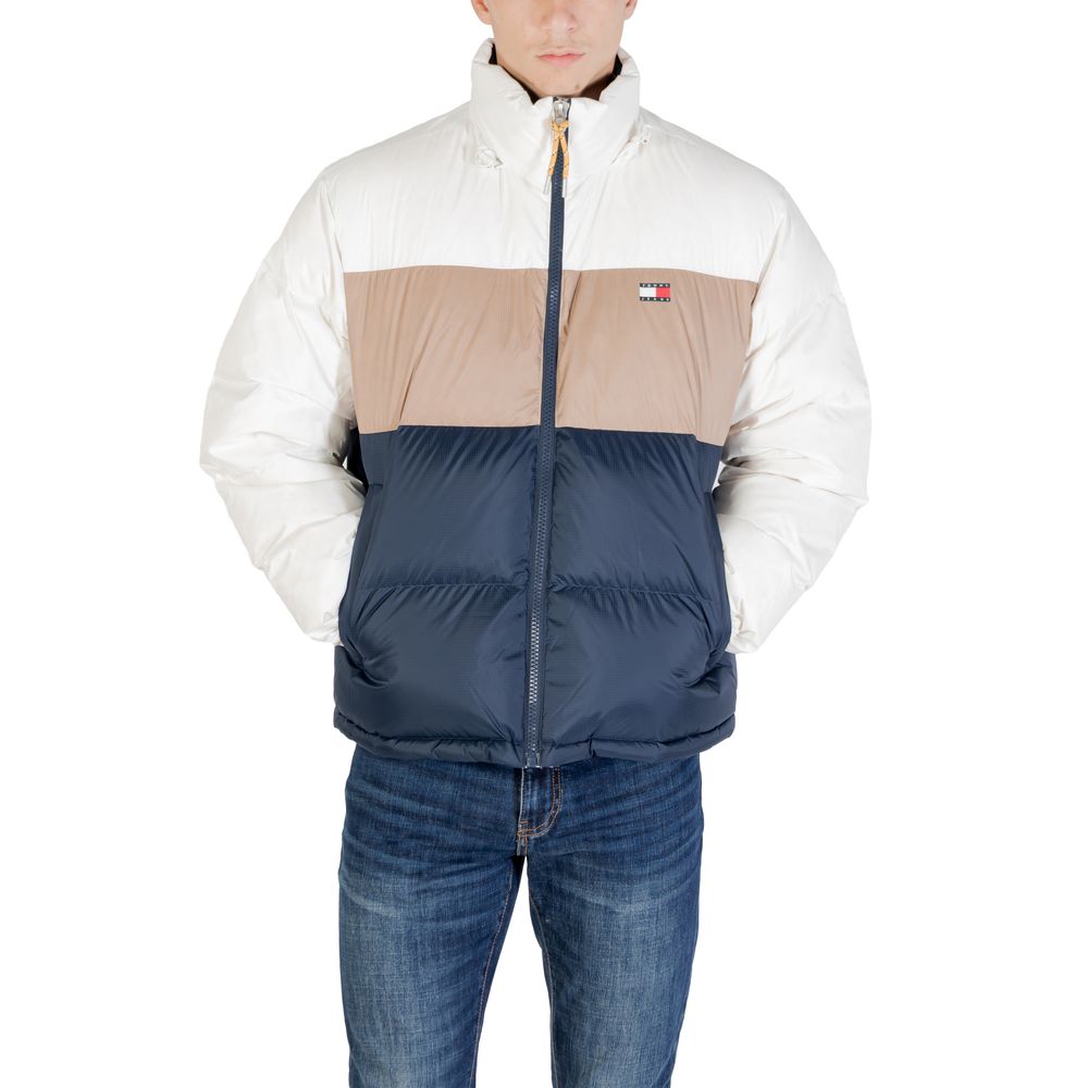 Tommy Hilfiger Jeans Cream Recycled Polyester Bomber Tommy Hilfiger Jeans