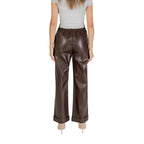 Liu Jo Brown Polyester Casual Pants
