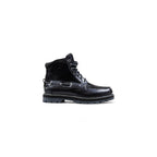 Timberland Black Leather Lace-Up Boots - Eljoys Fashion 