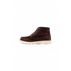 Timberland Brown Leather Lace-Up Boots Timberland