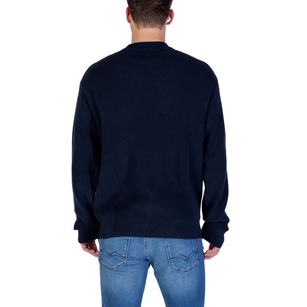 Calvin Klein Jeans Blue Cotton Sweatshirt Calvin Klein Jeans