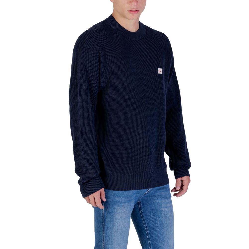 Calvin Klein Jeans Blue Cotton Sweatshirt Calvin Klein Jeans