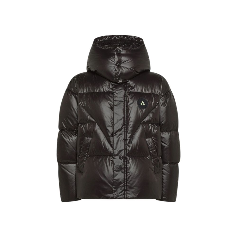 Peuterey Black Polyamide Jackets And Coat Peuterey