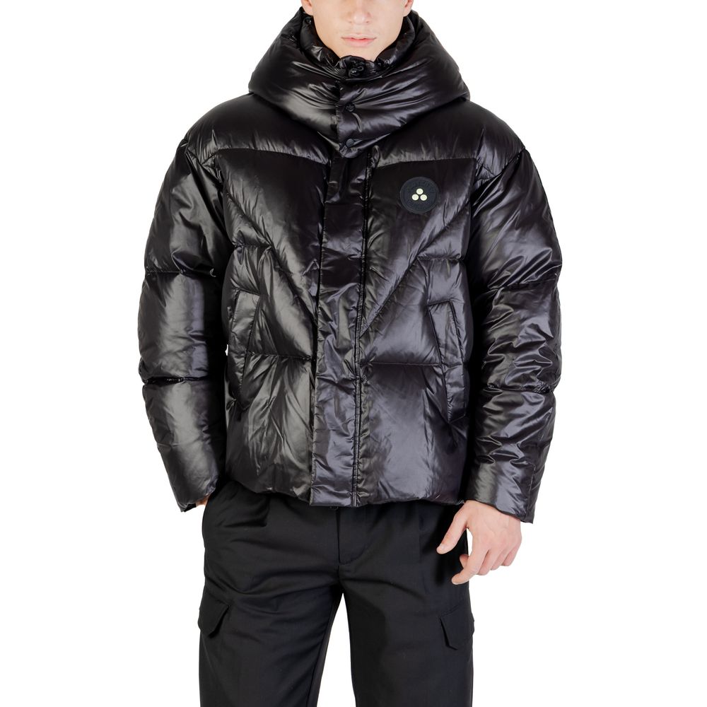 Peuterey Black Polyamide Jackets And Coat Peuterey