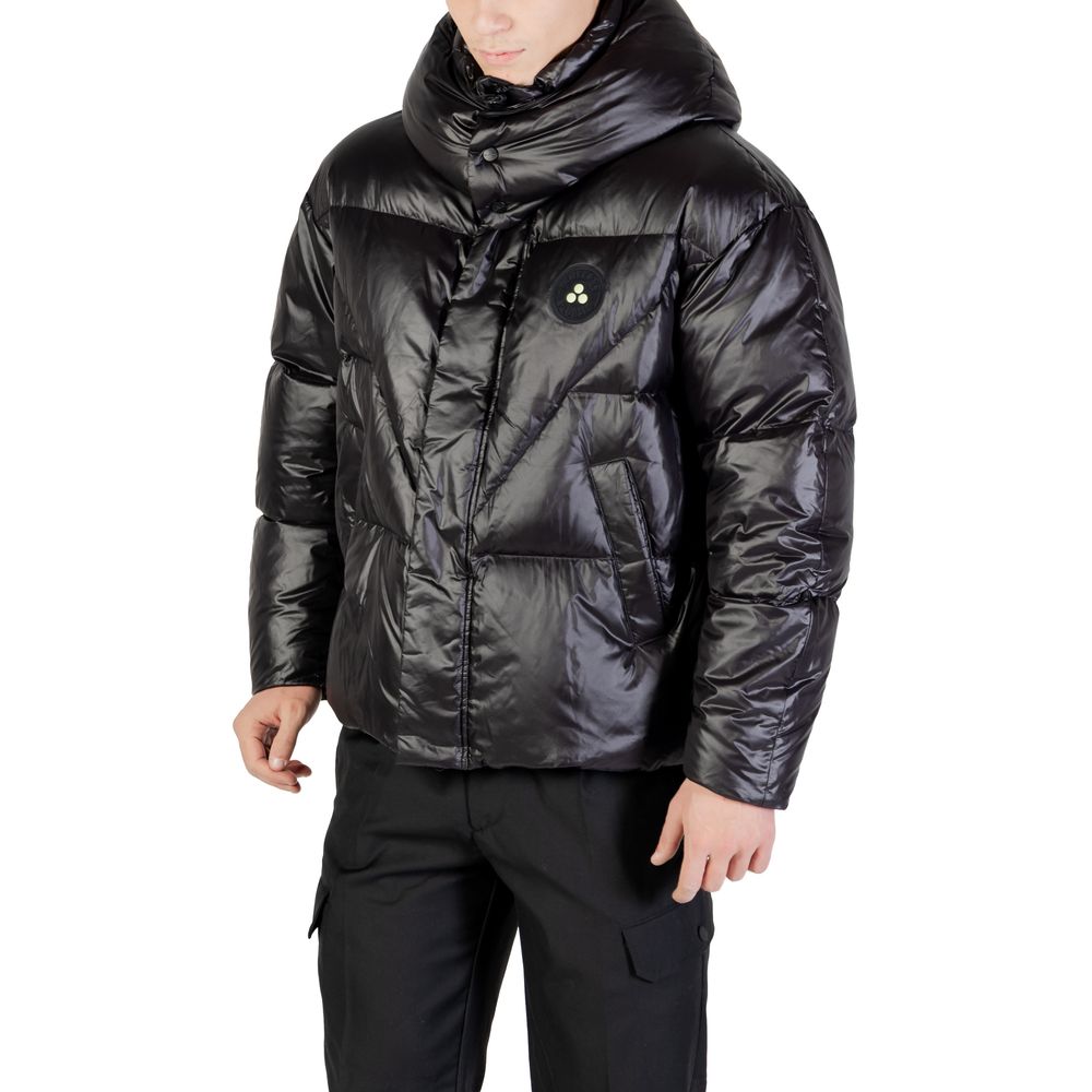 Peuterey Black Polyamide Jackets And Coat Peuterey