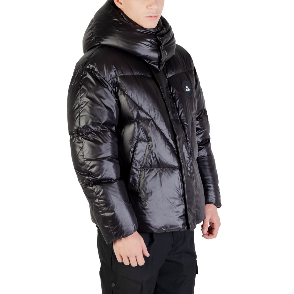Peuterey Black Polyamide Jackets And Coat Peuterey