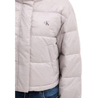 Calvin Klein Jeans Purple Polyamide Jackets And Coat Calvin Klein Jeans
