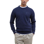 Barbour Blue Wool Sweatshirt Barbour