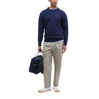 Barbour Blue Wool Sweatshirt Barbour