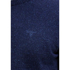 Barbour Blue Wool Sweatshirt Barbour