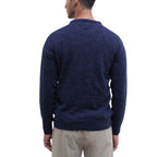Barbour Blue Wool Sweatshirt Barbour