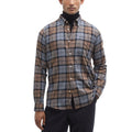 Barbour Beige Cotton Pattern Shirt Barbour