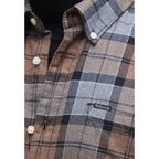 Barbour Beige Cotton Pattern Shirt Barbour