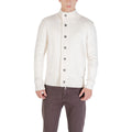 Gianni Lupo Cream Marabou Sweatshirt with soft fabric and relaxed fit, featuring a cozy marabou feather design.