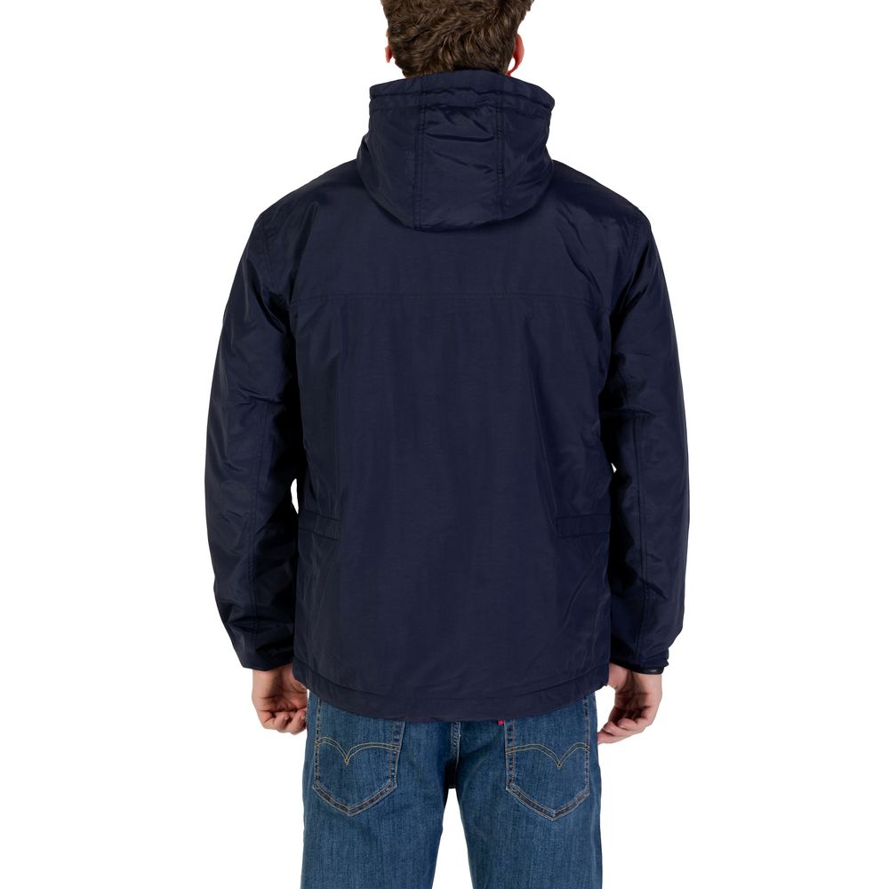 Napapijri Blue Polyamide Shell Jacket Napapijri