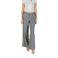 Only Gray Recycled Polyester Casual Pants Only