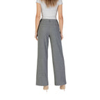 Only Gray Recycled Polyester Casual Pants Only