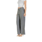Only Gray Recycled Polyester Casual Pants Only