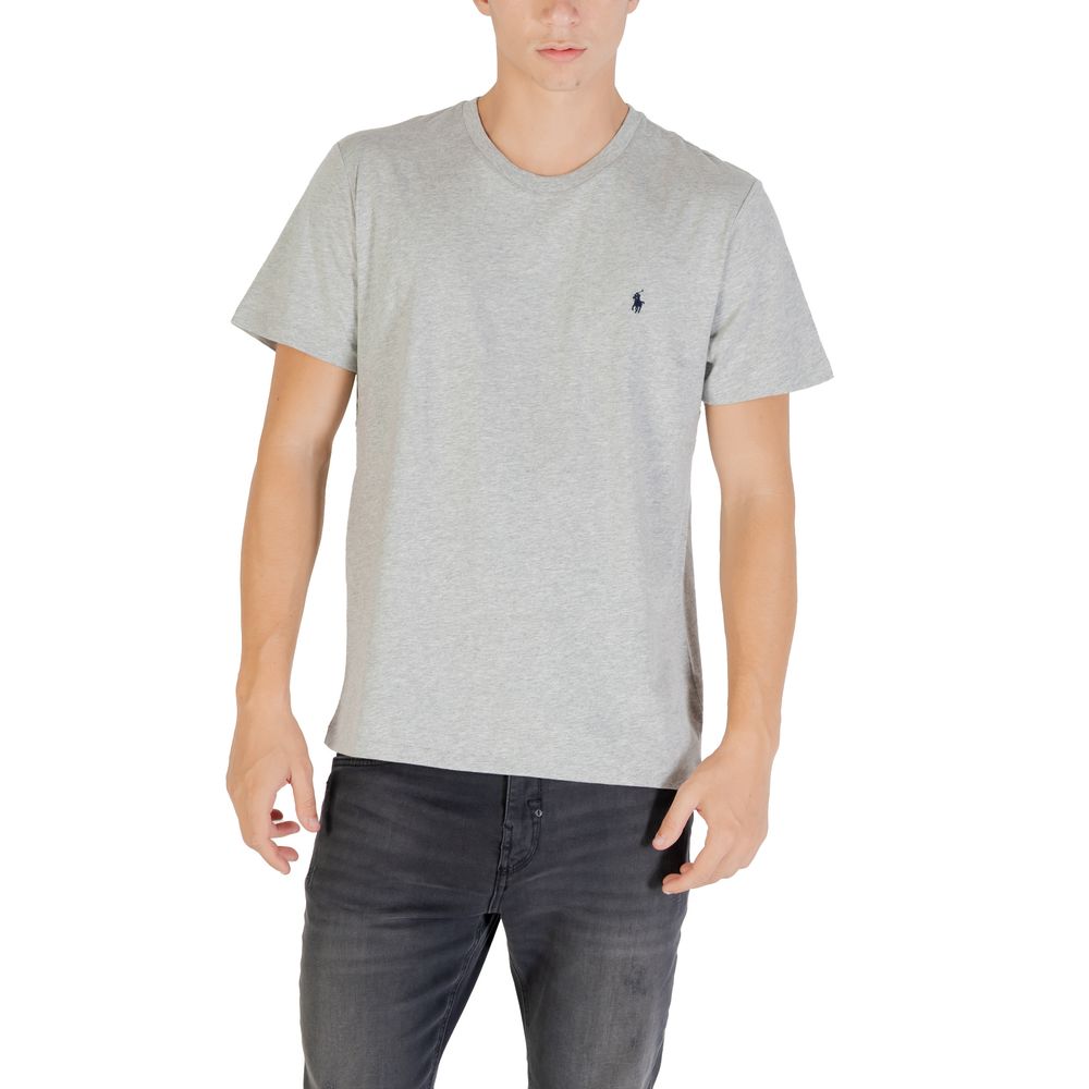 Ralph Lauren Gray Cotton T-Shirt Ralph Lauren