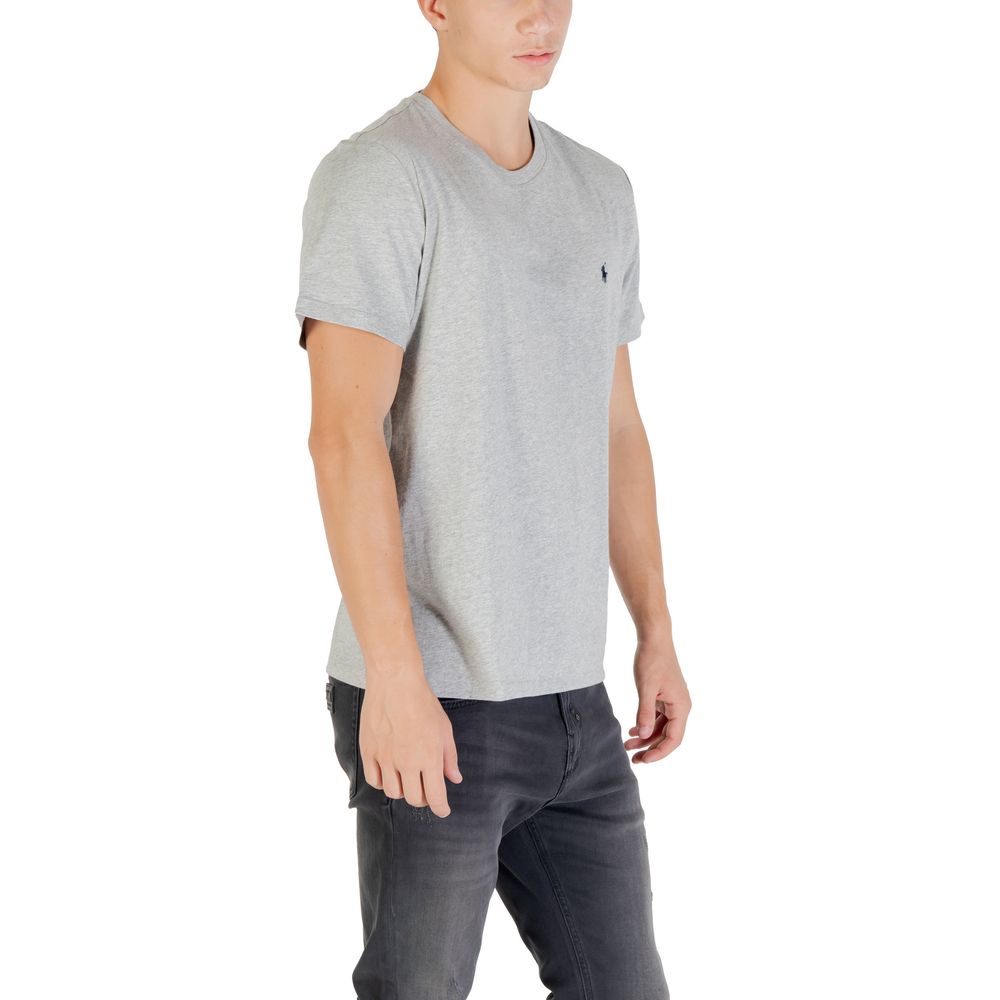 Ralph Lauren Gray Cotton T-Shirt Ralph Lauren