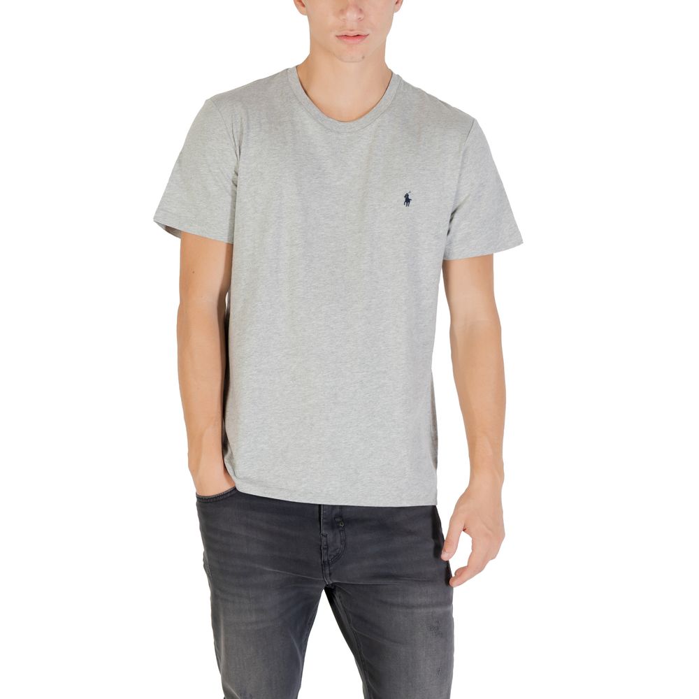 Ralph Lauren Gray Cotton T-Shirt Ralph Lauren