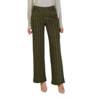 ICHI Bicolor Viscose Casual Pants ICHI