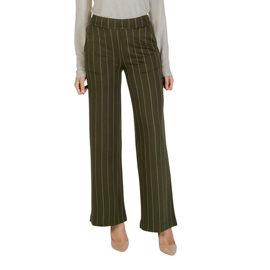ICHI Bicolor Viscose Casual Pants ICHI