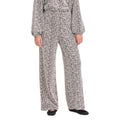 ICHI Brown Polyester Casual Pants ICHI