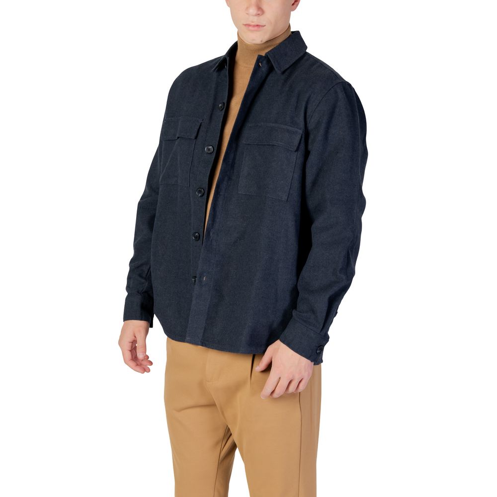 Only & Sons Blue Denim Shirt Only & Sons