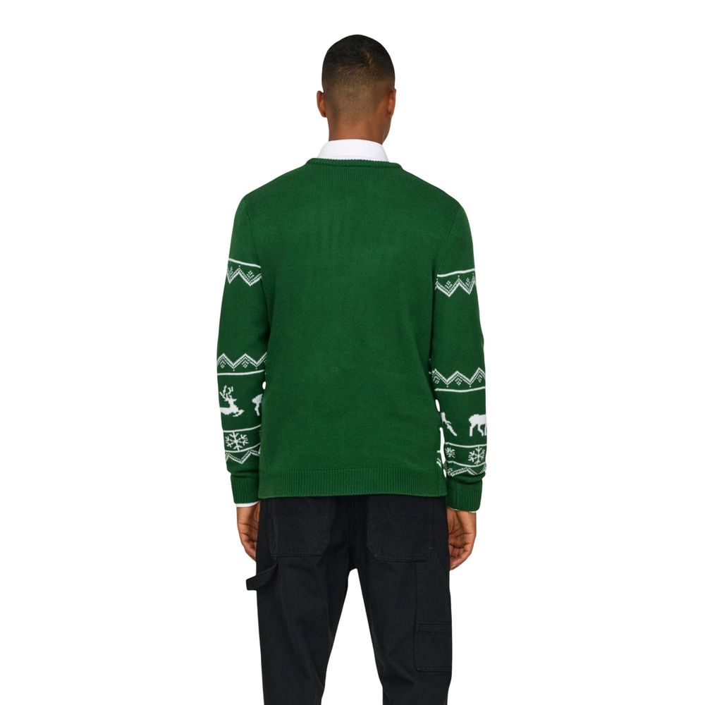 Only & Sons Bicolor Marabou Sweatshirt Only & Sons